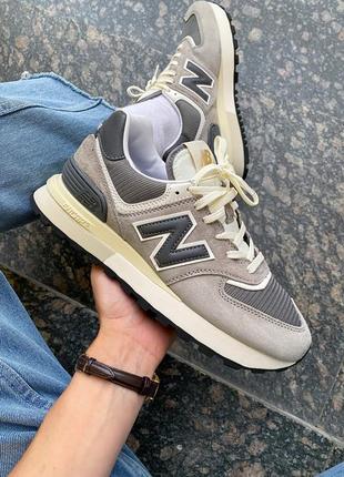 Шикарные кроссовки new balance 574 legacy grey beige серо-бежевые унисекс 36-45 р1 фото