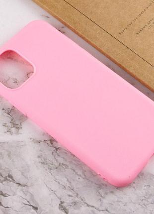Силіконовий чохол candy для apple iphone 12 pro max (6.7") рожевий4 фото