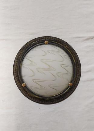 Стельова люстра світильник плафон на 2 лампи