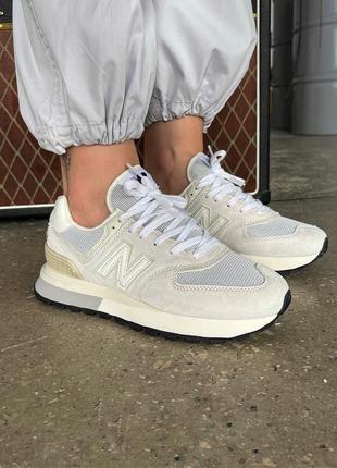 Красивейшие кроссовки new balance 574 legacy white белые унисекс 36-45 р