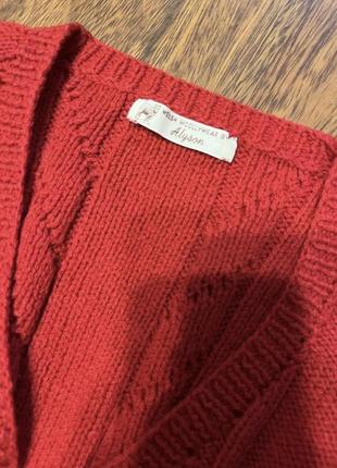 ❤️ вязаный шерстяной теплый свитер оверсайз ❤️5 фото