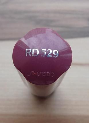 Помада-блиск-лак shiseido lacquer rouge rd 529 tango2 фото