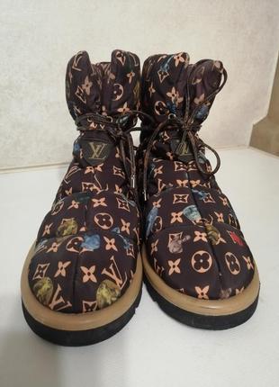 Дутіки полусапоги louis vuitton3 фото