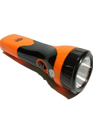 Ліхтарик ask-209 для домашнього користування на акумуляторі,зарядка від мережі 220 в3 фото