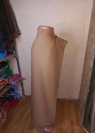 Винтажная шерстяная юбка макси 50-52 размер saccardi2 фото