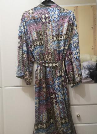 Длинное кимоно с принтом malissa j6 фото