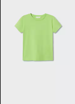 Модная зеленая футболка1 фото