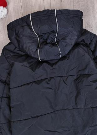 Зимова куртка для хлопчика inscene чорна розмір 158-164 (13-14 років)6 фото