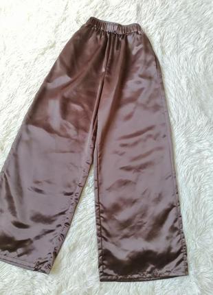 Летние укороченные кюлоты брюки юбка1 фото