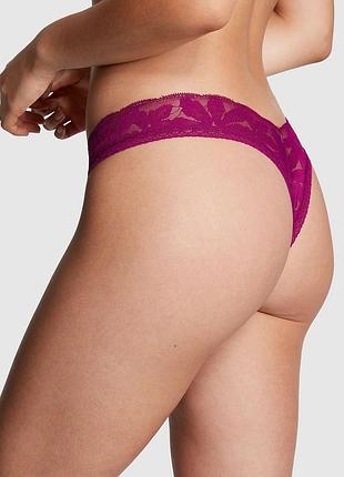Мережевні трусики бразиліана victoria's secret 🔥акція! 🔥 даруємо знижку 20%
