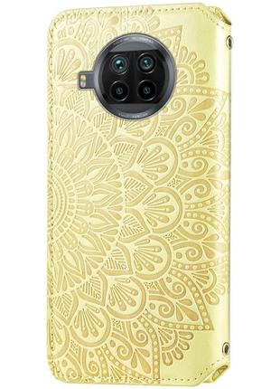 Кожаный чехол книжка getman mandala (pu) для xiaomi mi 10t lite / redmi note 9 pro 5g2 фото