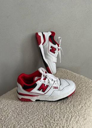 New balance 550 red3 фото