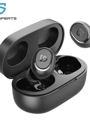 Навушники soundpeats truefree 2 black.tws гарнітура tws soundpeats truefree 2 bluetooth 5.0 ipx7