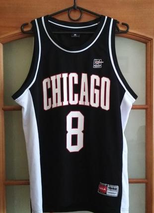 Чоловіча баскетбольна майка nba chicago bulls No8 (s-m) оригінал