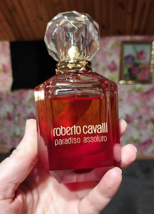 Парфюмированная вода для женщин от бренда roberto cavalli paradiso assoluto1 фото