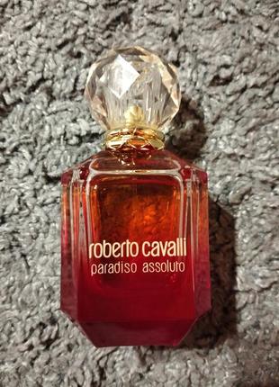 Парфюмированная вода для женщин от бренда roberto cavalli paradiso assoluto2 фото