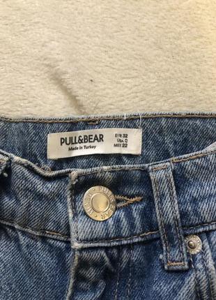 Джинси прямі в сердечки pull&bear3 фото