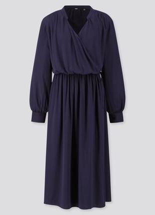 Стильні сукні милі на запах uniqlo, p. m( на m-l ); p. l ( на l-xl )