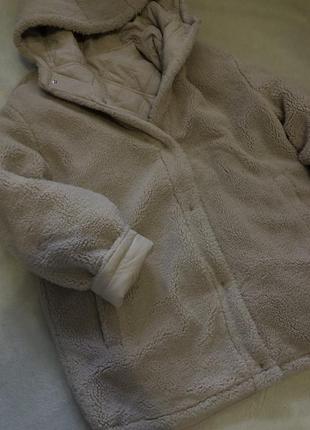 Куртка стьогана-тедді двохстороння1 фото