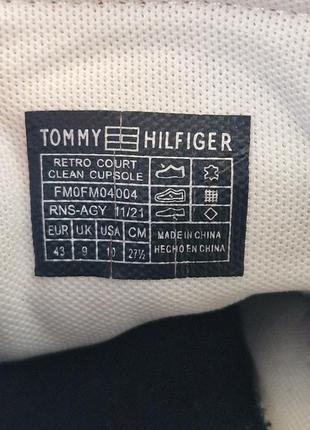 Шкіряні кросівки tommy hilfiger оригінал розмір 438 фото