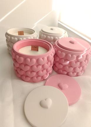 Свічка валентинка