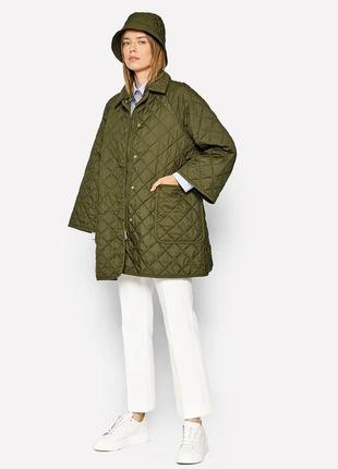 Max mara утепленный стеганый тренч тонкий пуховик2 фото