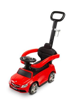 Машинка для катания caretero (toyz) mercedes amg c63 с родительской ручкой3 фото