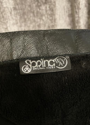 Черные замшевые сапоги сапоги springway, 374 фото