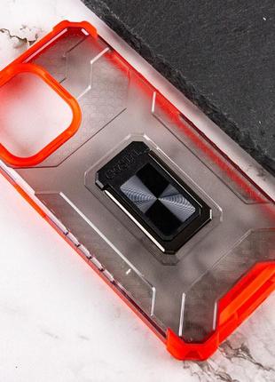 Ударостійкий чохол transformer crystalring для apple iphone 13 pro (6.1")2 фото