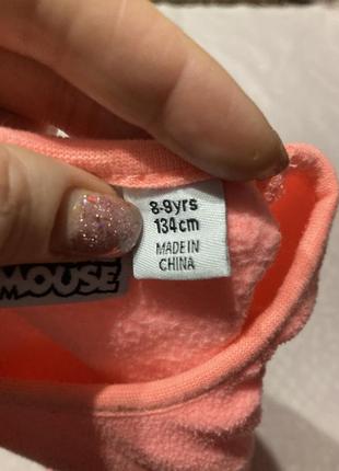 Флисовая пижамная кофтина минные маус 3