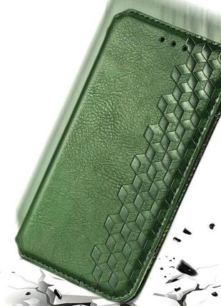 Кожаный чехол книжка getman cubic (pu) для samsung galaxy s20 fe2 фото