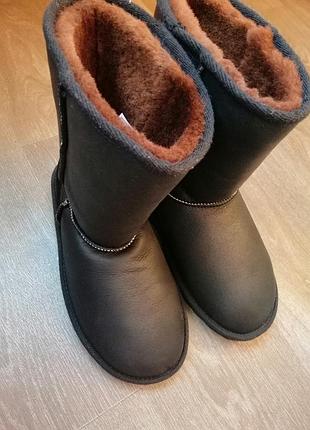 Угги сапоги натуральный мех цегейка кожа ugg3 фото