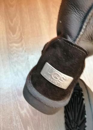 Угги сапоги натуральный мех цегейка кожа ugg4 фото