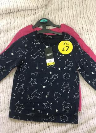 Джемпери бавовняні дитячі george 5-6 років