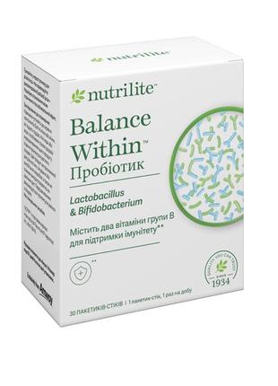 Nutrilitetm balance withintm пробиотик amway эмвей амвей.