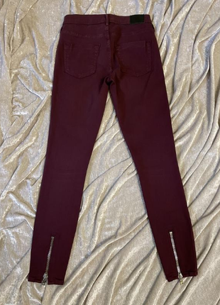 Крутые бордовые джинсы true religion, 265 фото