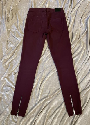 Крутые бордовые джинсы true religion, 267 фото