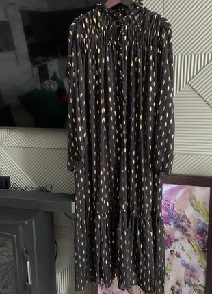 Шифоновое брендовое новое платье на подкладке батал6 фото