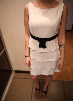 Платье белое trussardi1 фото