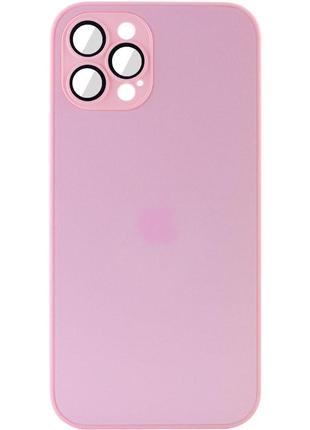 Чехол tpu+glass sapphire matte case для apple iphone 12 pro max (6.7")