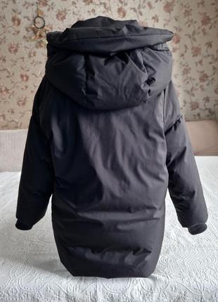 Женская куртка пуховик с большим капюшоном collectif mon amour4 фото