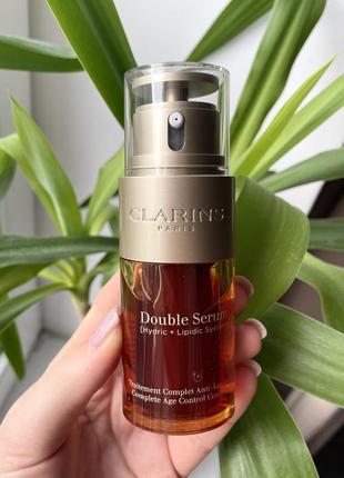 Сиворотка проти старіння clarins double serum