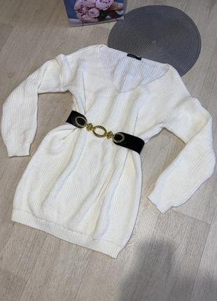 Свитер туника платье кофта светр boohoo
