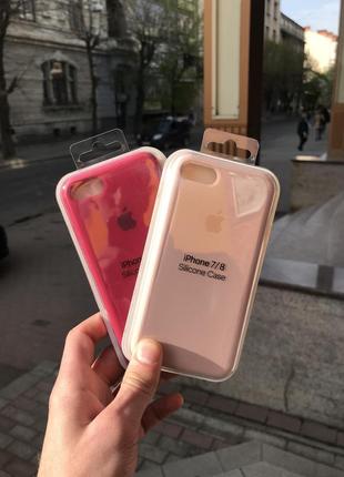 Silicon case iphone 5/6/6s7/7+/8/8+/x/xs/xs max2 фото