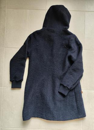 Новое шерстяное пальто cmp wooltech куртка италия полупальто шерсть 75% парка с капюшоном4 фото