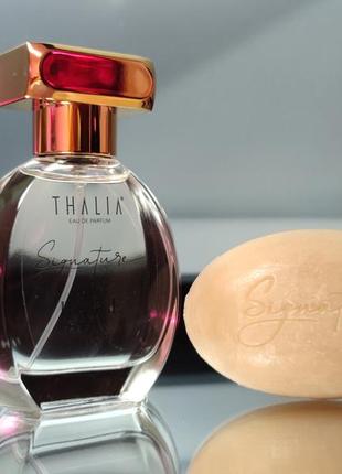 Женский парфюмерный набор турецкого бренда thalia парфюм и мыло1 фото