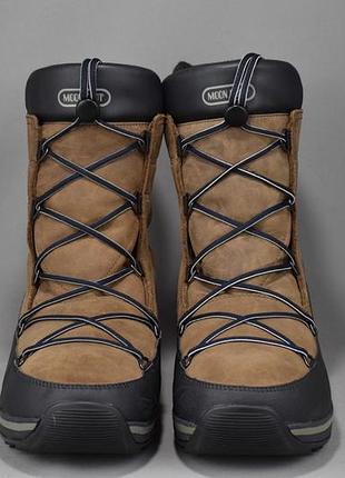 Moon boot lem lea waterproof термоботинки ботинки сапоги снегоходы мужские зимние 45 р/29.5 см4 фото