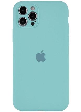 Чохол silicone case full camera protective (aa) для apple iphone 13 pro (6.1")