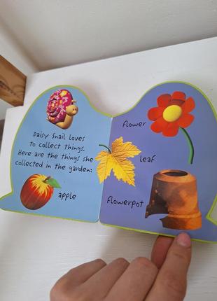 Яркая английская детская книжечка словарь4 фото