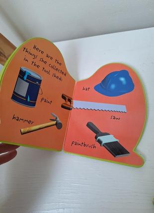 Яркая английская детская книжечка словарь5 фото
